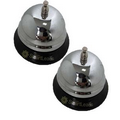 Stainless Steel Round Desk Counter Call Bell Ring